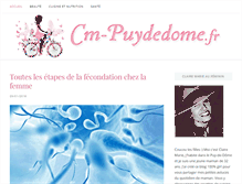 Tablet Screenshot of cm-puydedome.fr